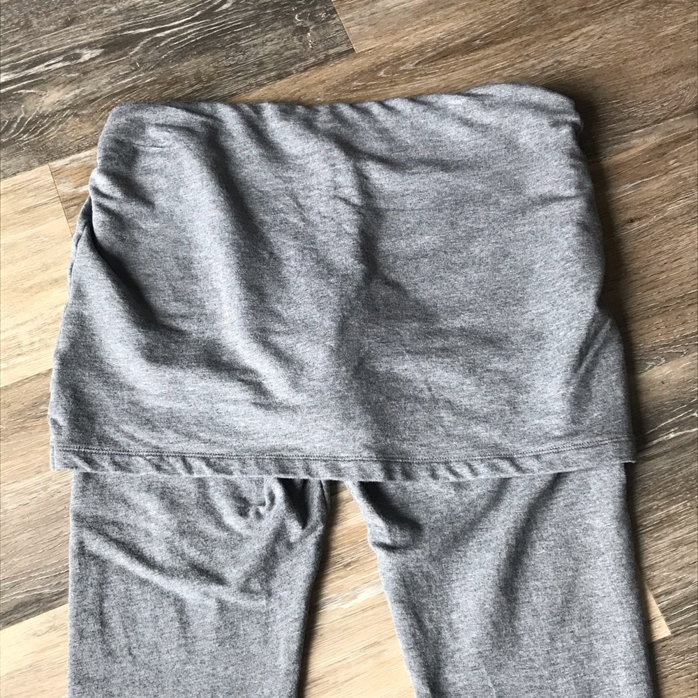 CABI M'Leggings Skirted Leggings Heathered Gray Sz S #3856 EUC - Picture 4 of 5